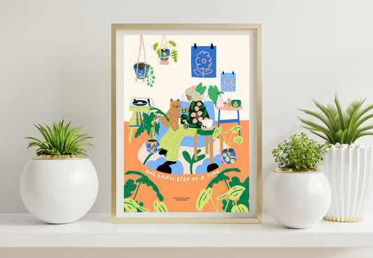 One step at a time - A4 PRINT