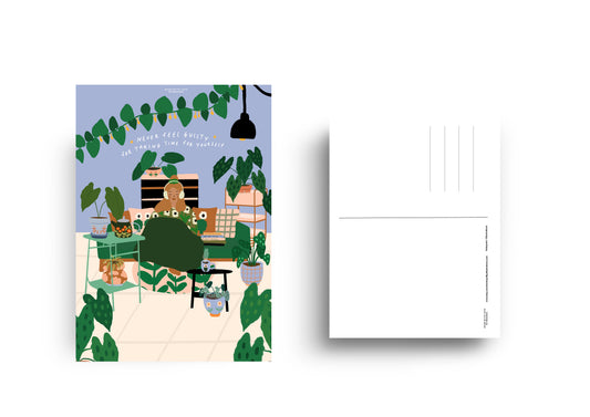 Take time for yourself - Postcard A6