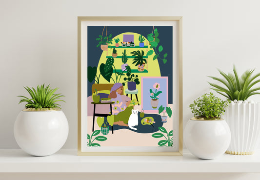 A little artsy time - A4 PRINT