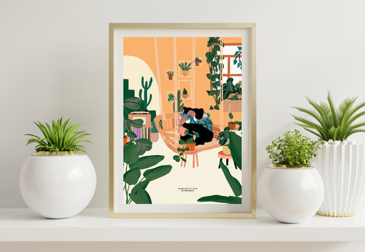 Rest her mind - A4 PRINT