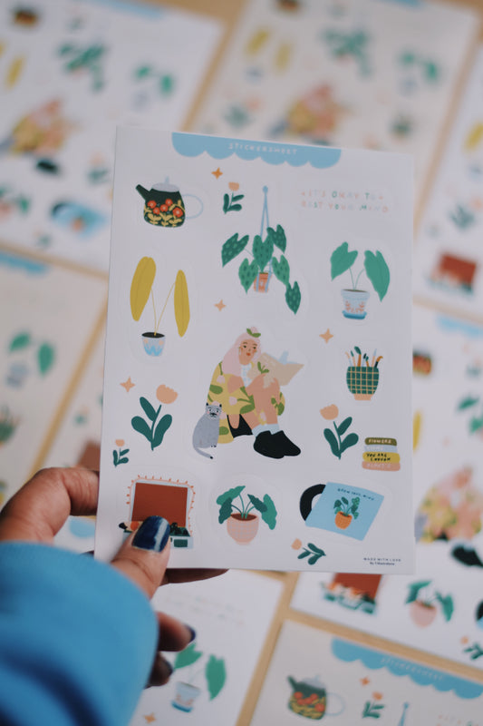 Sticker Sheet (Me time)