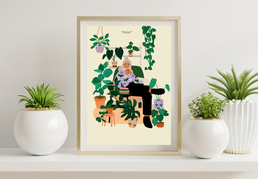 A cozy time for myself - A4 PRINT