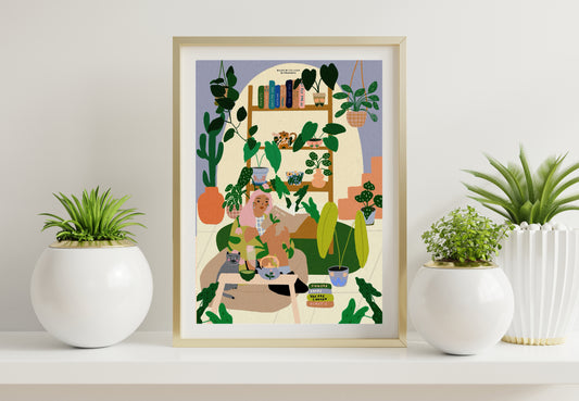 All she need are books - A4 PRINT (Kopie)