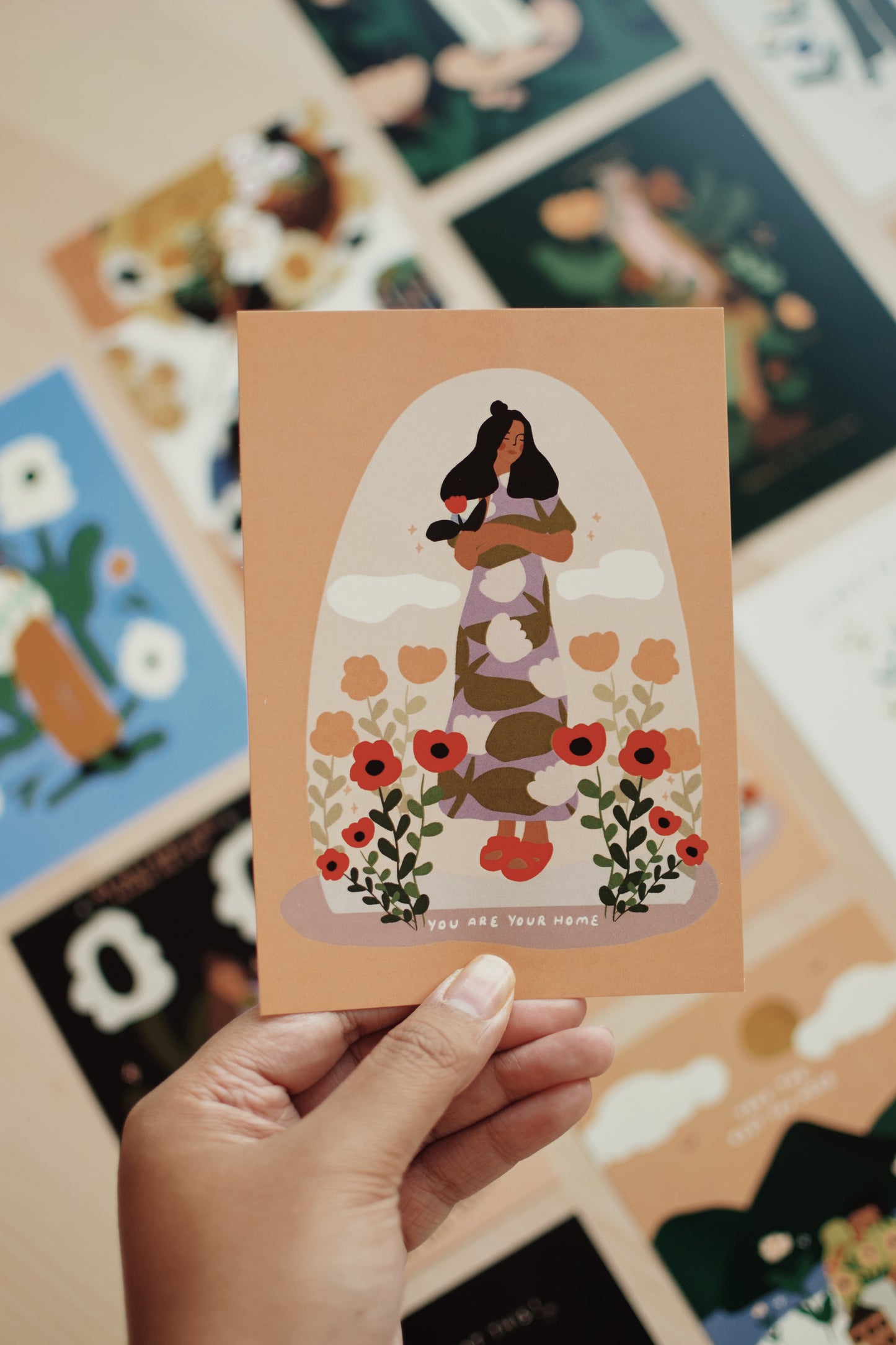Your are your home - Postcard A6