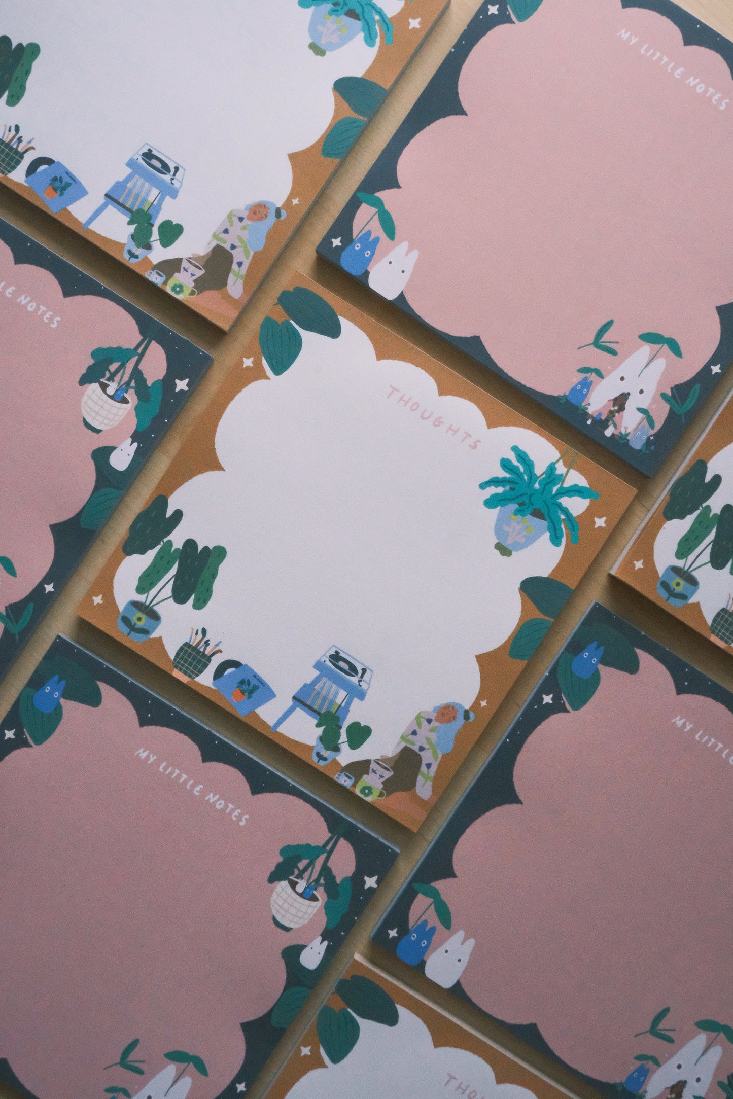 Square Notepads (different size and colors) Journal Edition
