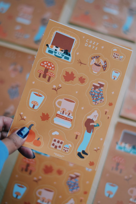 Sticker Sheet (Cozy Days)