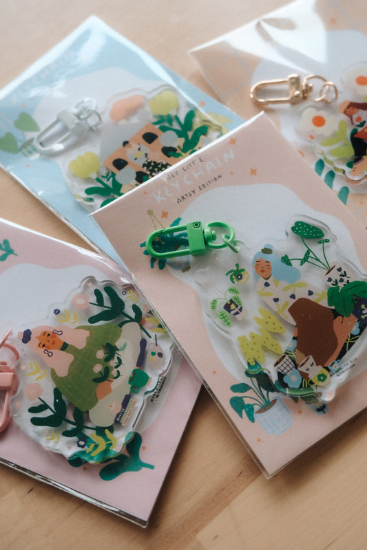 Different Cute Acrylic Keychains