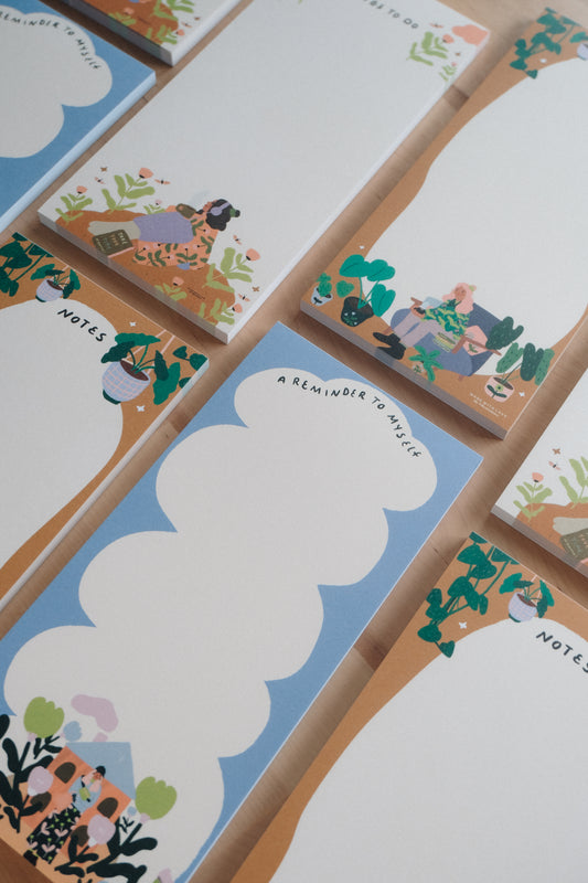 A reminder to yourself DIN A LANG Notepad (Kopie)