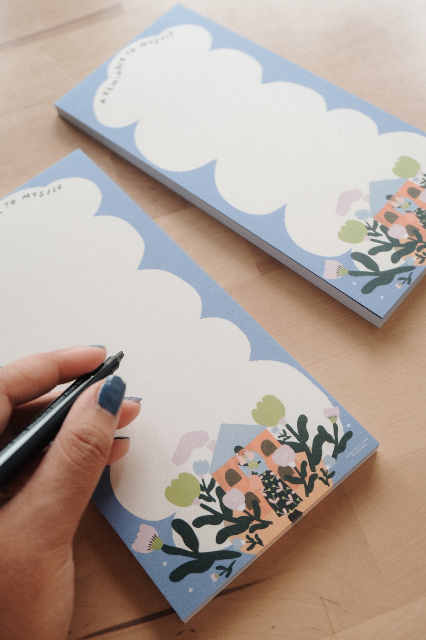 A reminder to yourself DIN A LANG Notepad (Kopie)