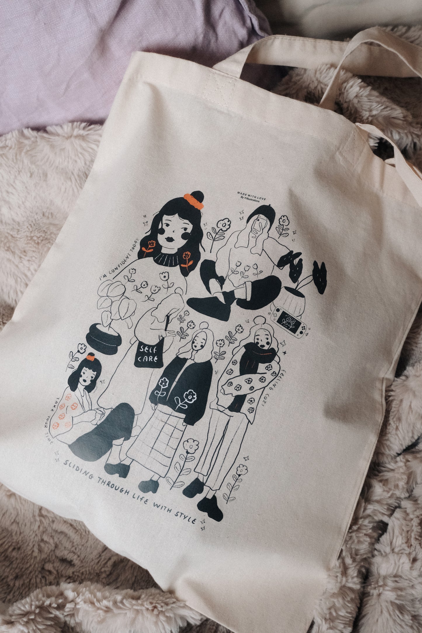 Y.Illustrations Lineart Totebag / Nature Edition