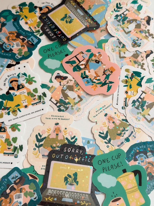 NEW Different stickers / Spring collection - Limited Edition