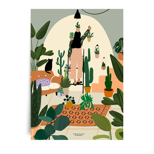 Plants Lover - A3 PRINT