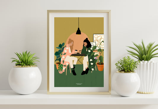 Cafe Time - A4 PRINT