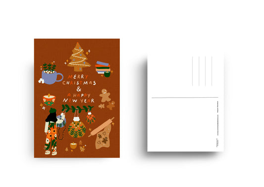 Merry Christmas & Happy New Year - Postcard A6 (Christmas Edition)