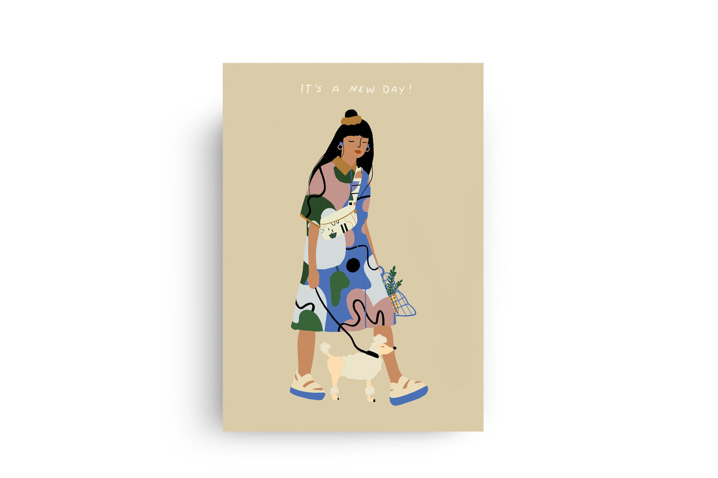 It's a new day - Postcard A6