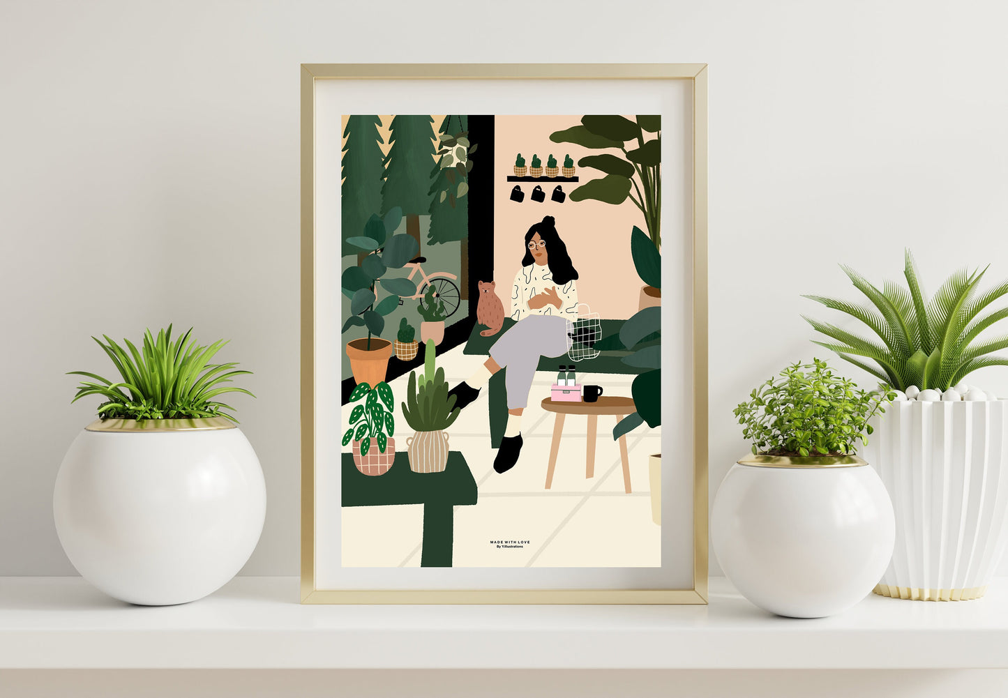 Slow Sunday - A4 PRINT / A6 Postcard