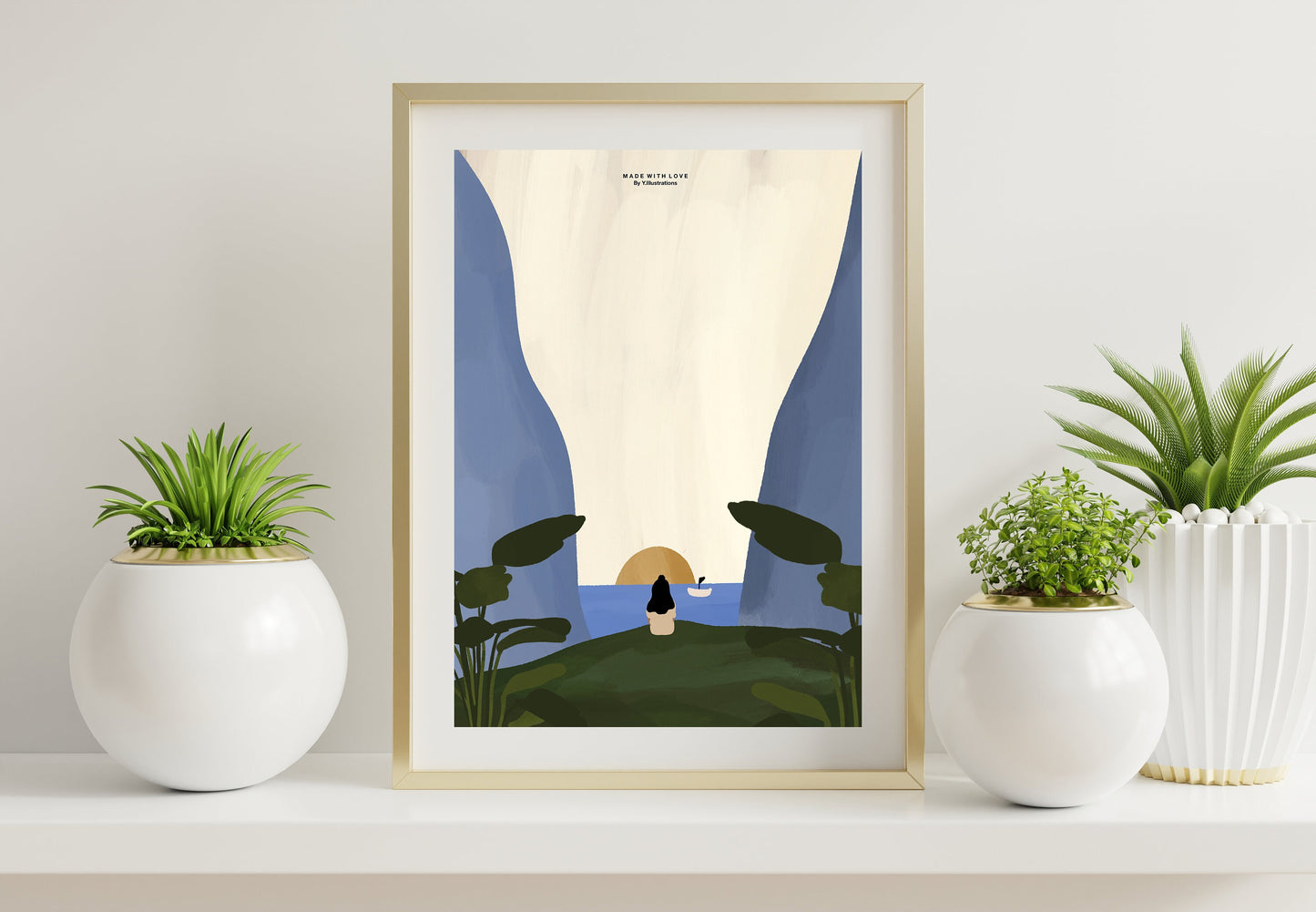 Calm Day - A4 PRINT