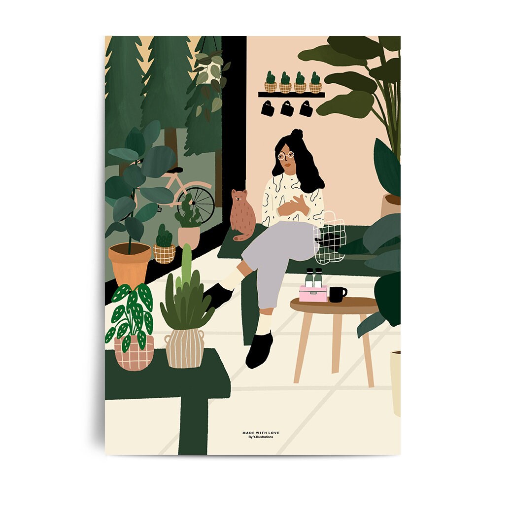 Slow Sunday - A4 PRINT / A6 Postcard