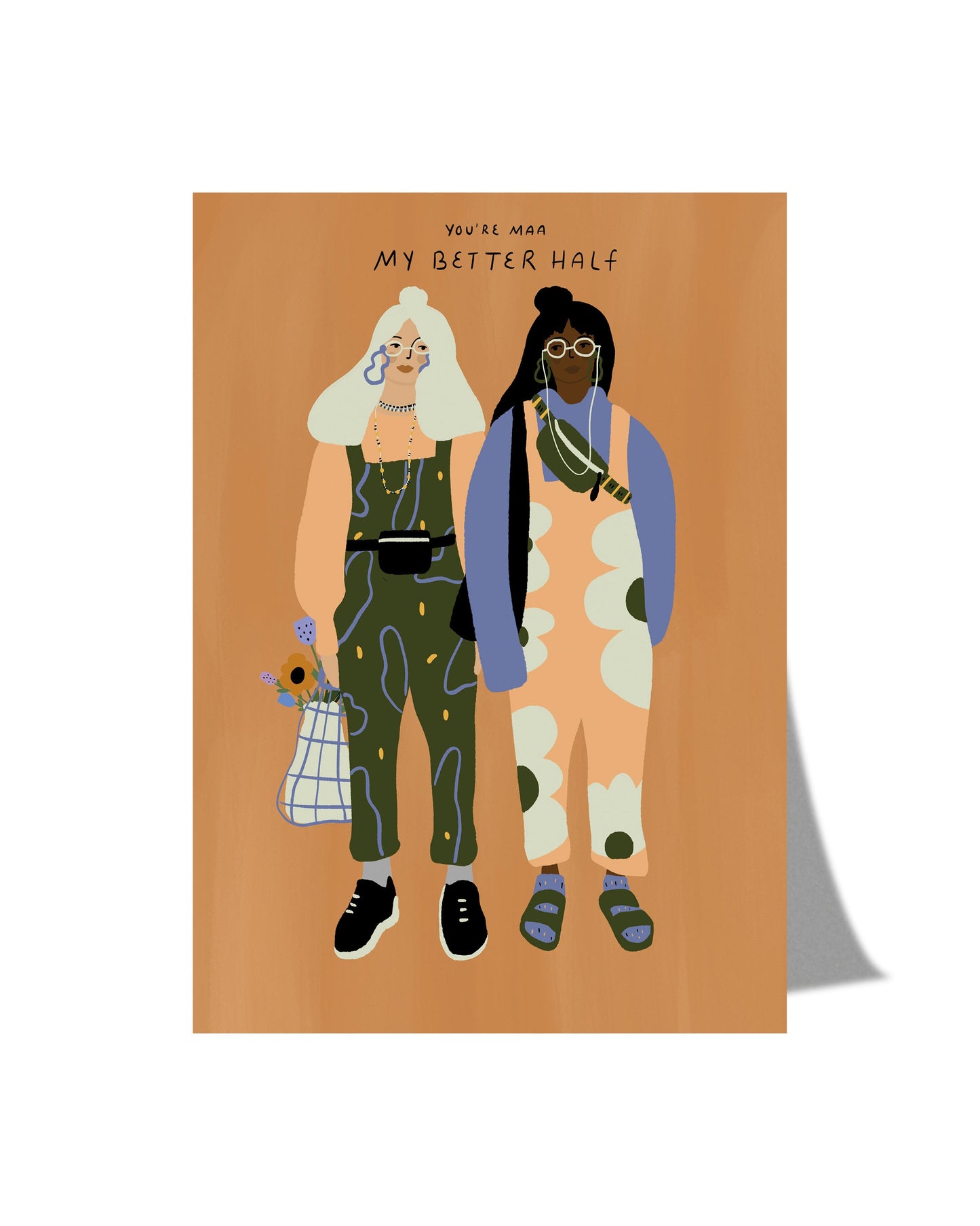 My Better Half - A6 Postcard