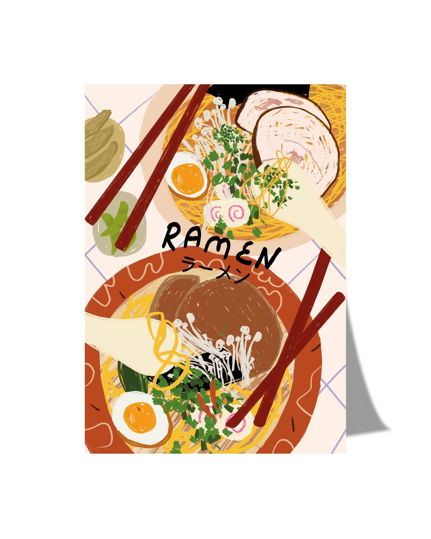 It's time for Ramen - A6 Postcard