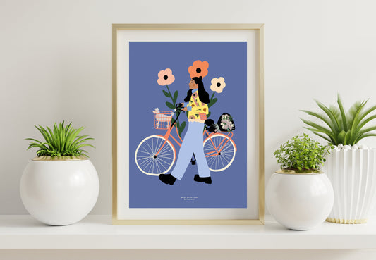 A Happy Day - A4 PRINT