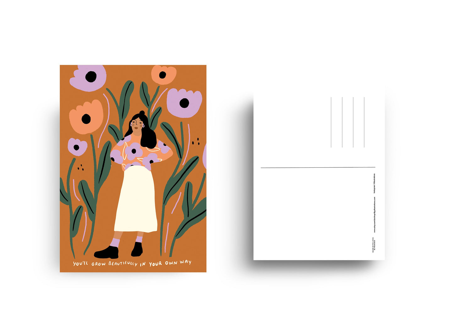 You'll grow beautifully - A6