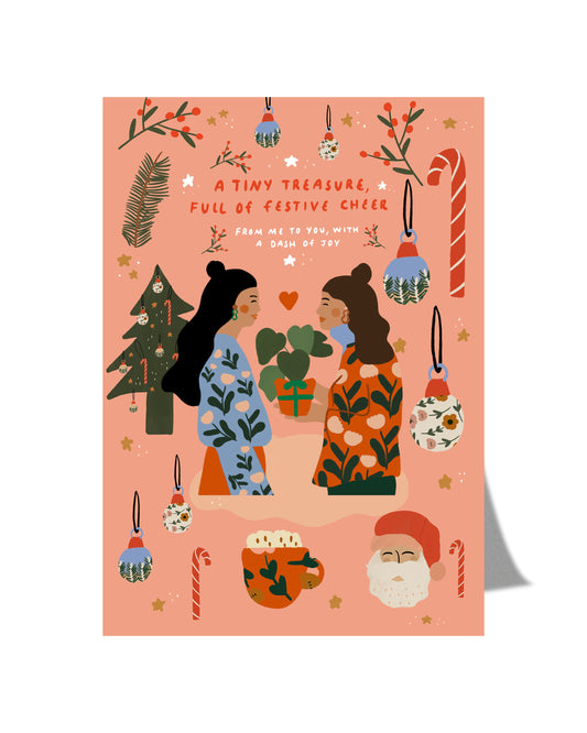 A tiny treasure - Postcard A6 Postcard