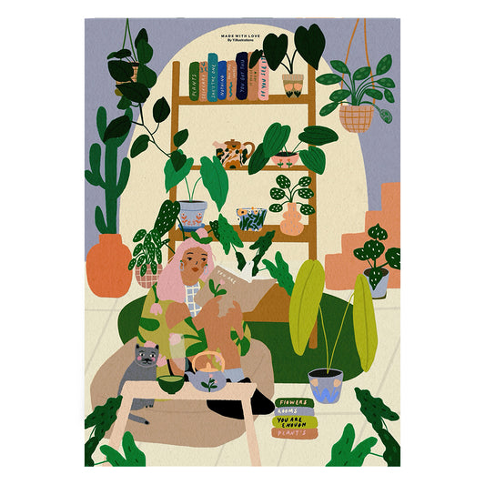 All she need are books - A4 PRINT (Kopie)