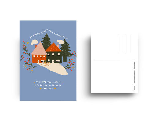 Sparks of Happiness every day - Postcard A6 Postcard
