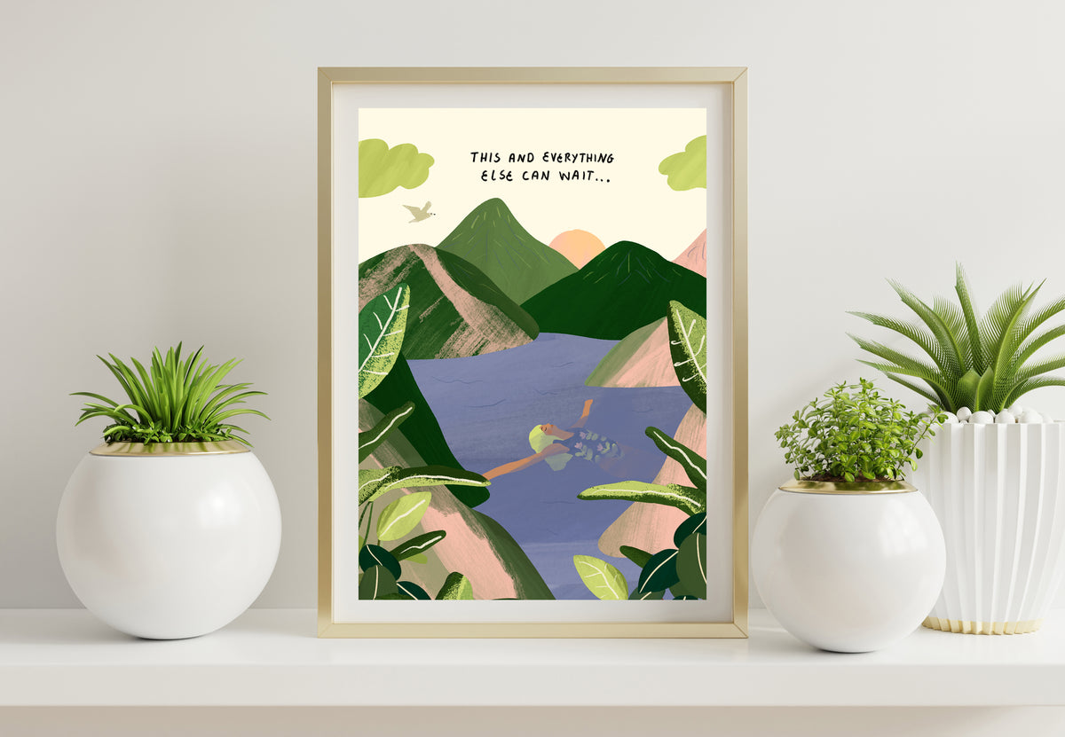 Everything else can wait - A4 PRINT