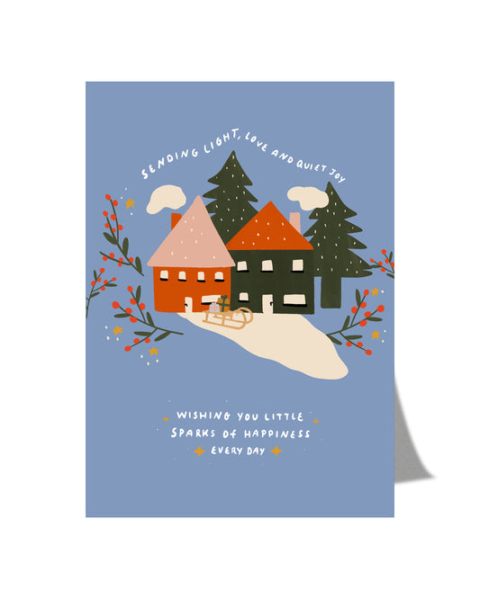 Sparks of Happiness every day - Postcard A6 Postcard