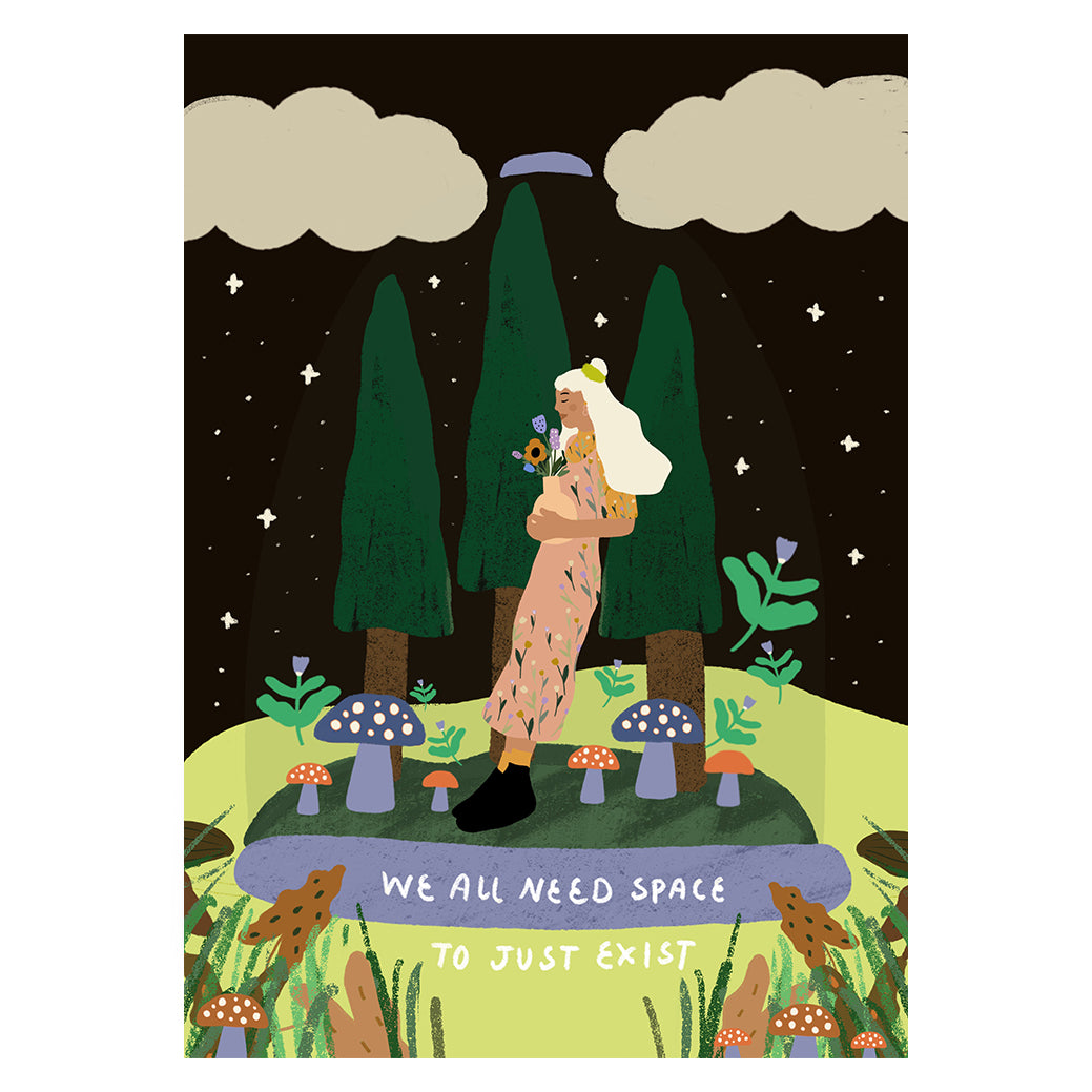 We all need space - A4 PRINT