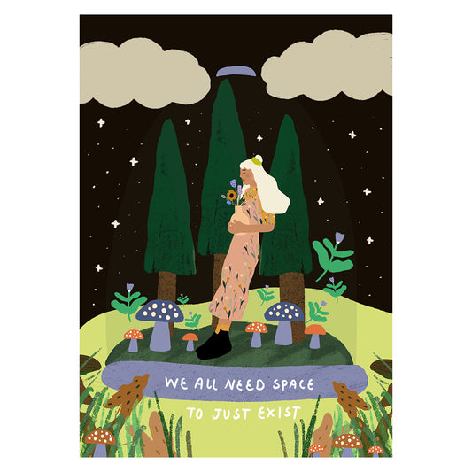 We all need space - A4 PRINT