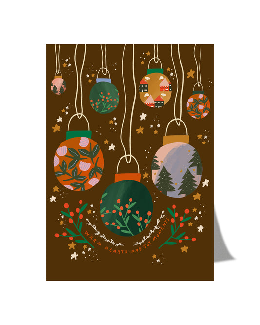 Warm hearts - Postcard A6 Postcard