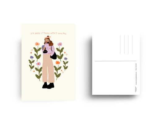 It's okay if today wasn't your day - Postcard A6