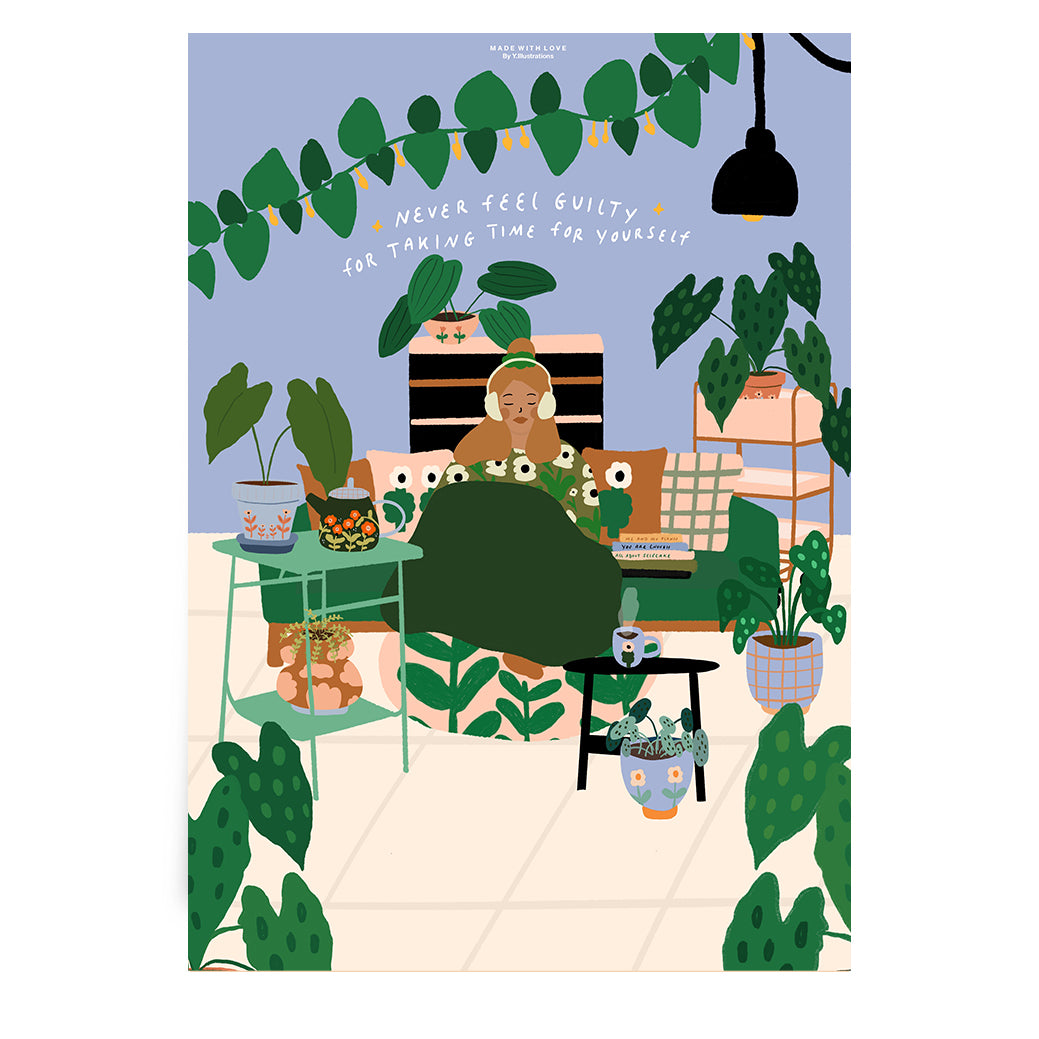 Take time for yourself - A4 PRINT