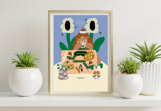 Coffee Time - A4 PRINT