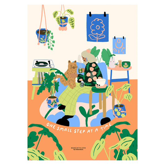 One step at a time - A4 PRINT
