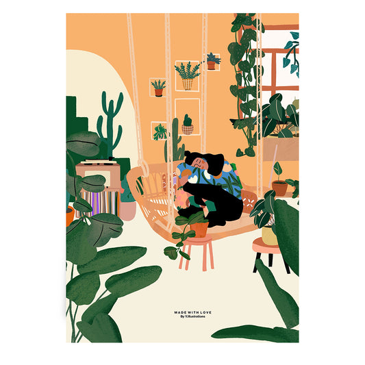 Rest her mind - A4 PRINT