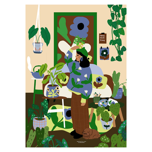 Her inner garden - A4 PRINT