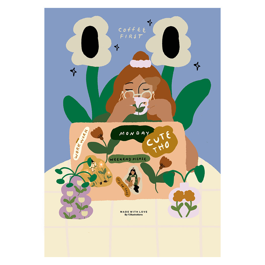 Coffee Time - A4 PRINT