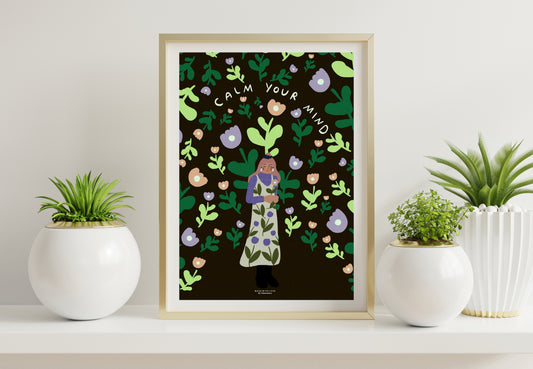 Calm your mind - A4 PRINT