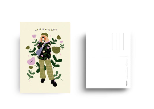 Have a good day - Postcard A6