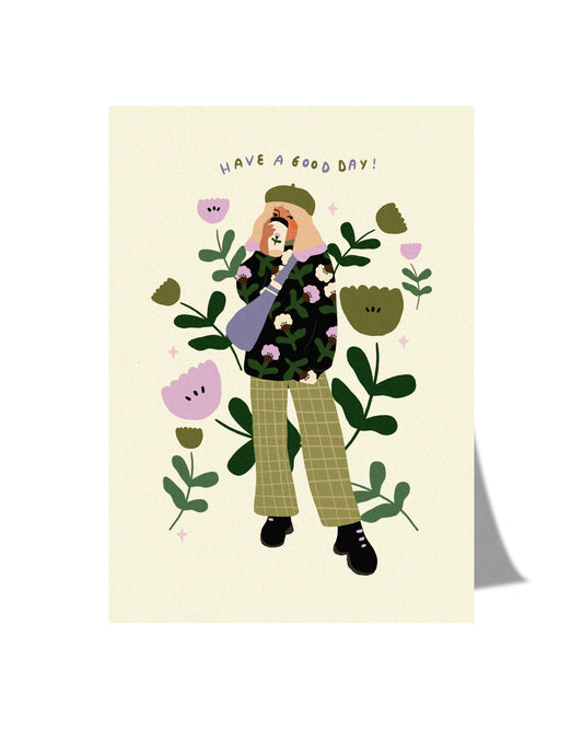 Have a good day - Postcard A6