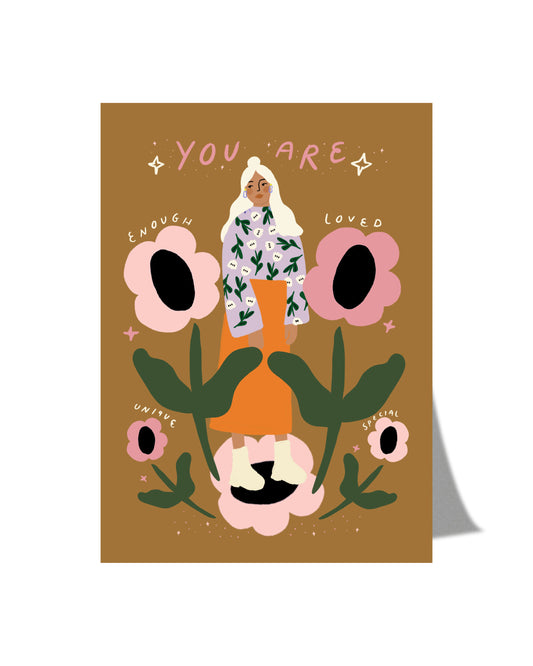 You are loved - Postcard A6
