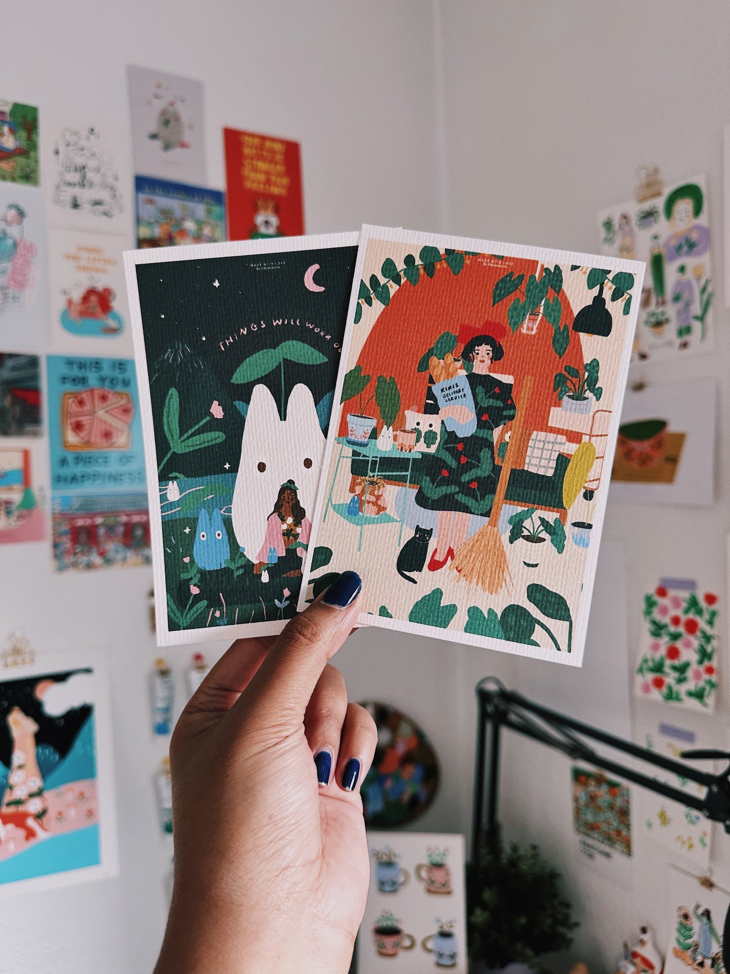 A5 / A6 Limited Edition Prints (printed on Watercolor Paper / with white Border)