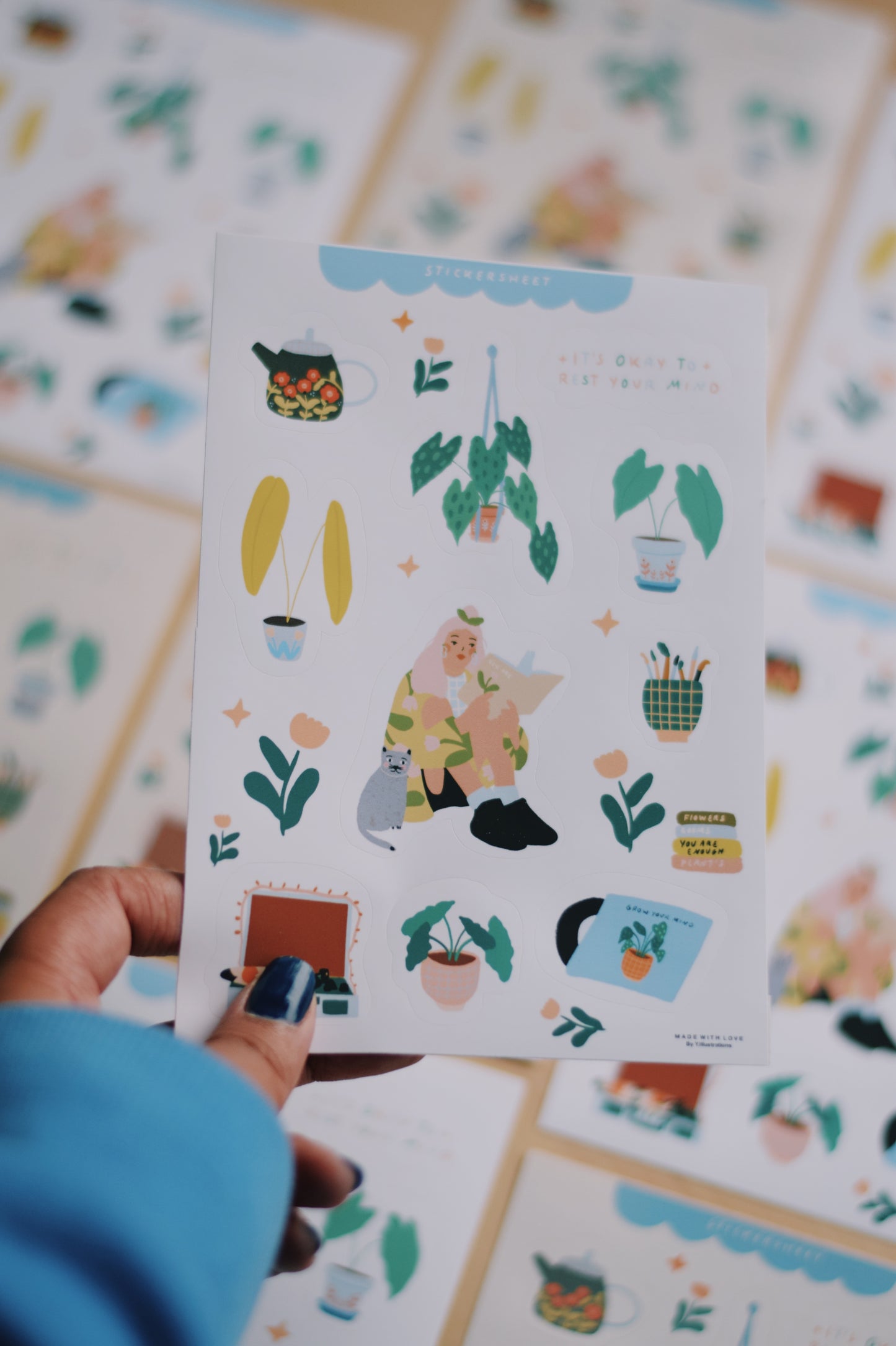 Sticker Sheet (Me time)