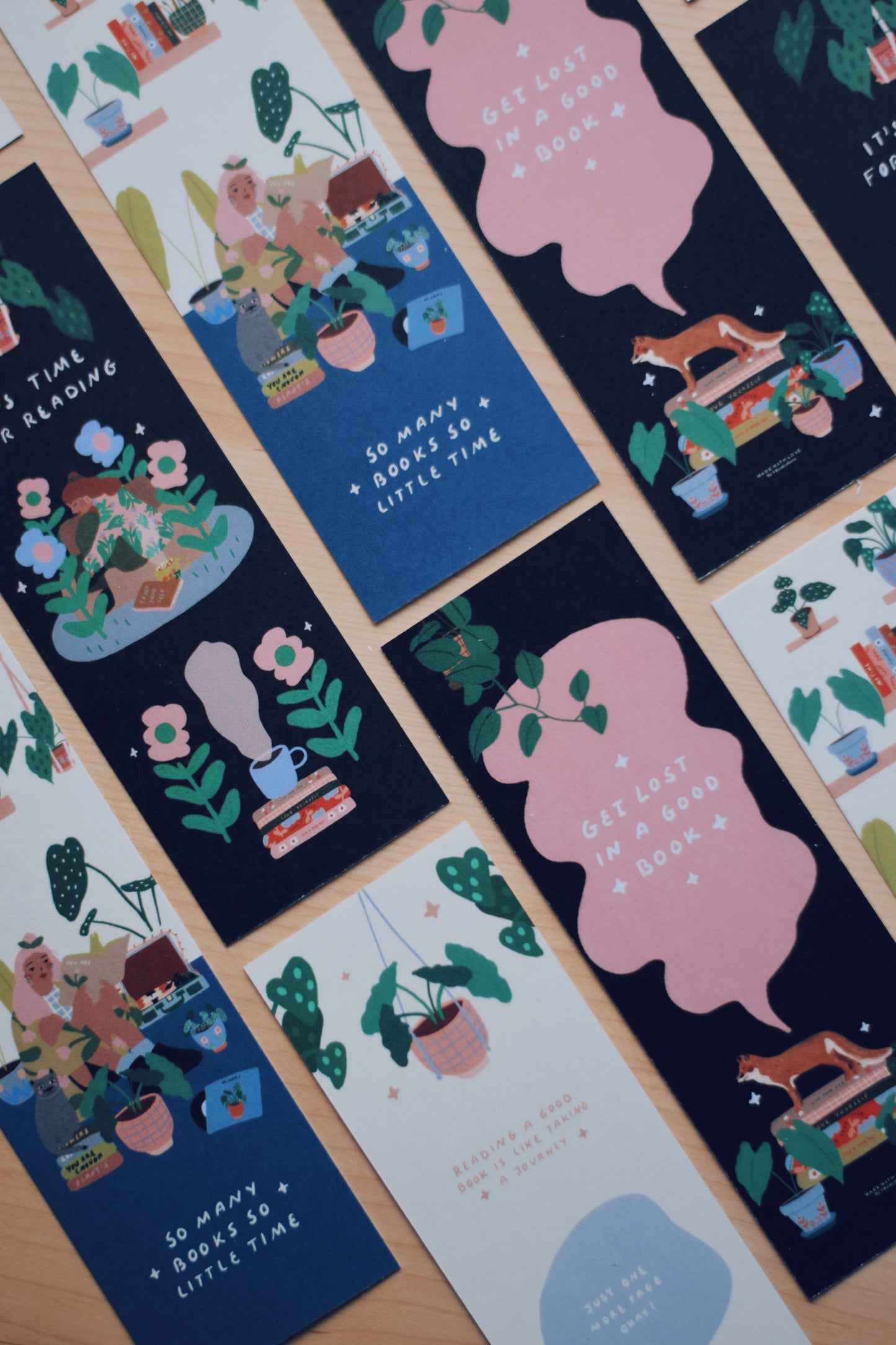 Lovely Bookmarks (2 different Bookmarks in one Package)