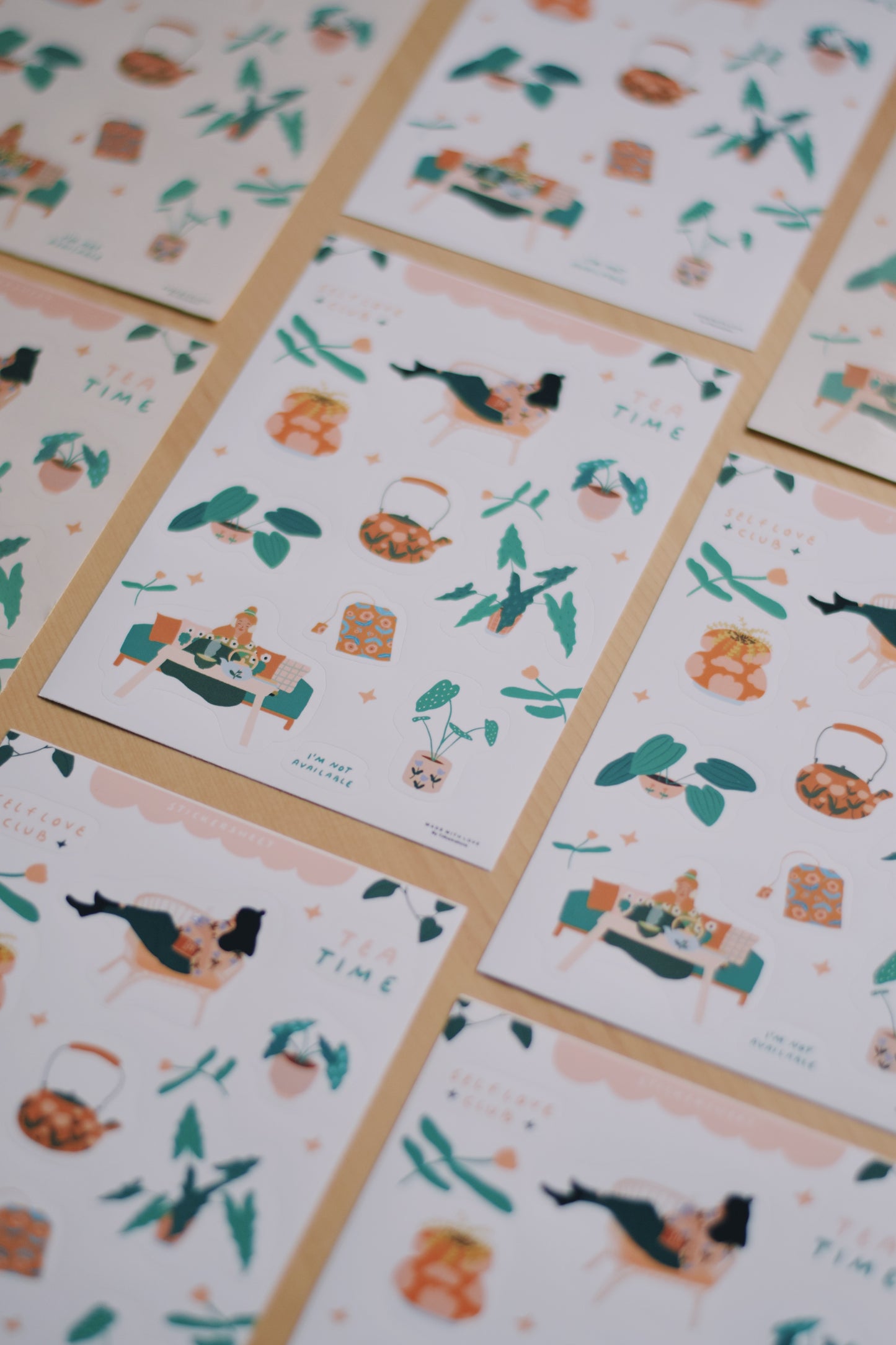 Sticker Sheet (rest your mind)