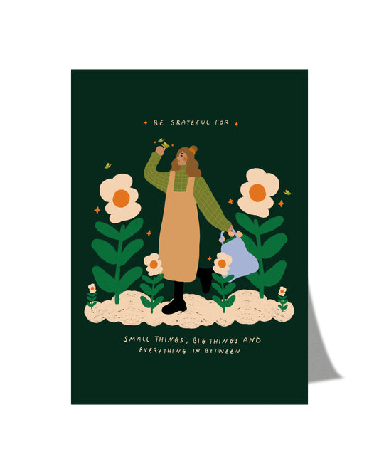 Be grateful - Postcard A6